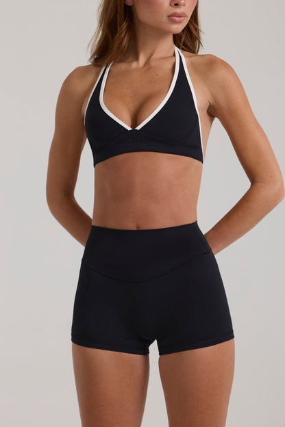 Soft Active Sports Bra in Black