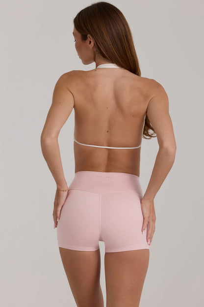 Soft Active Sports Bra in Blush Marl